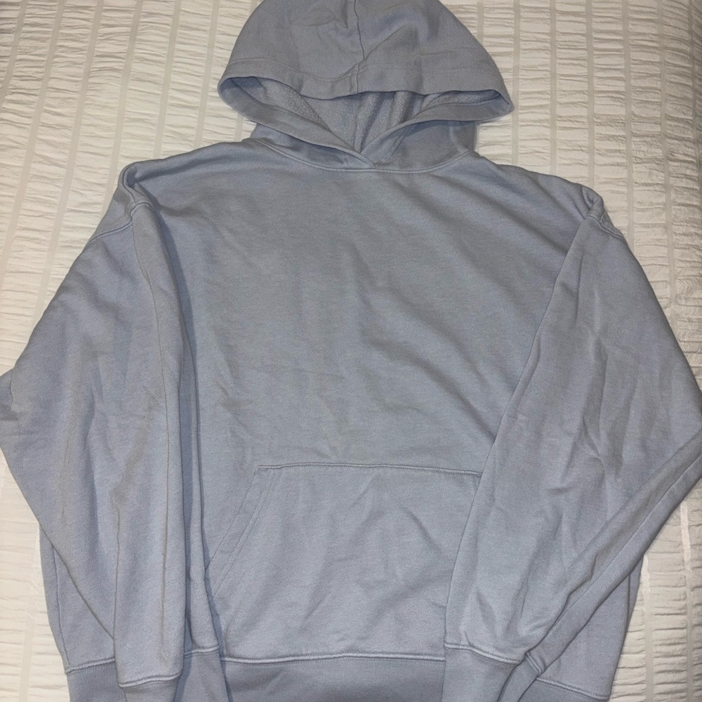 VS PINK light blue hoodie
